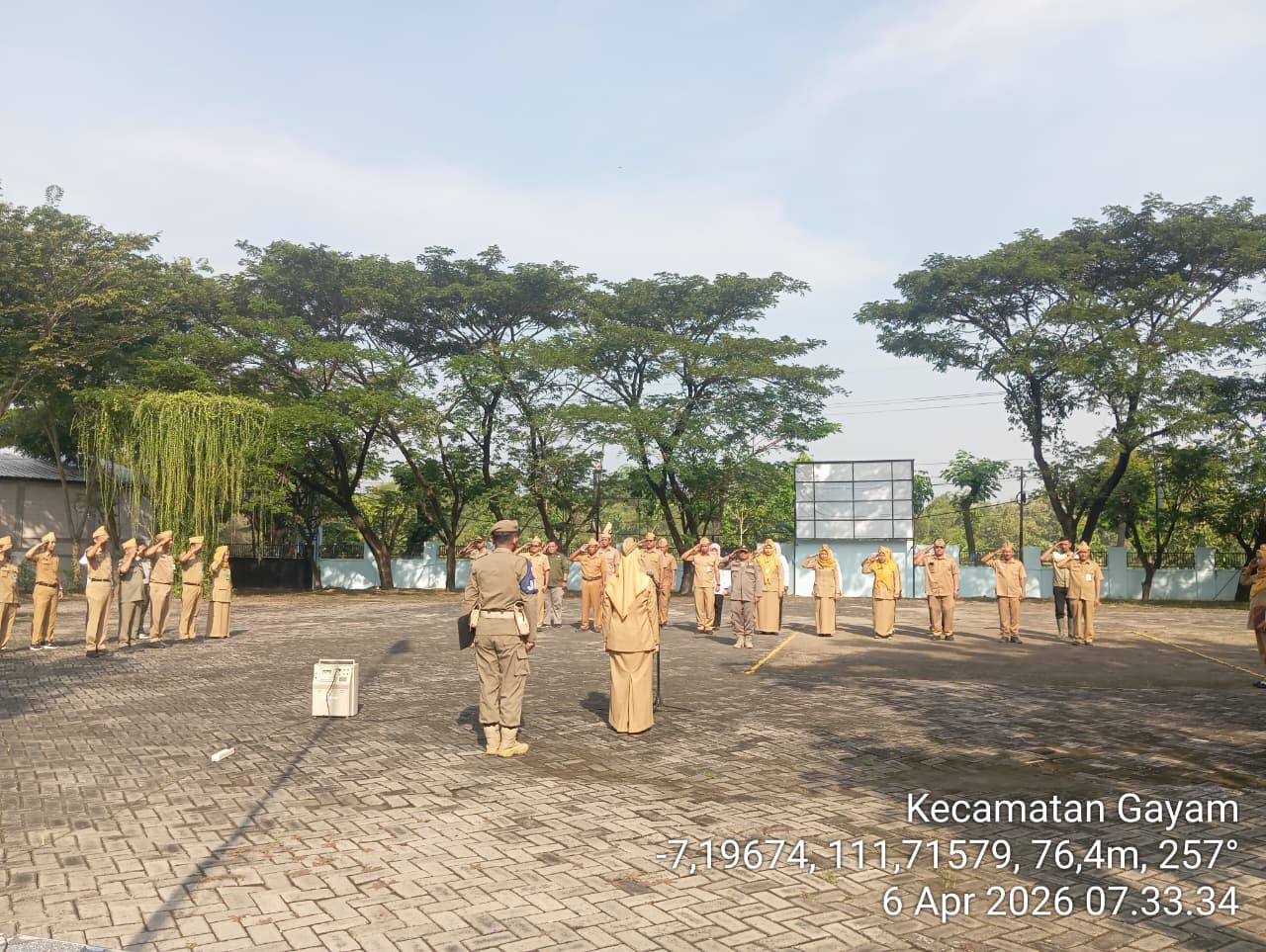 Apel Pagi Hari Senin 6 April 2026