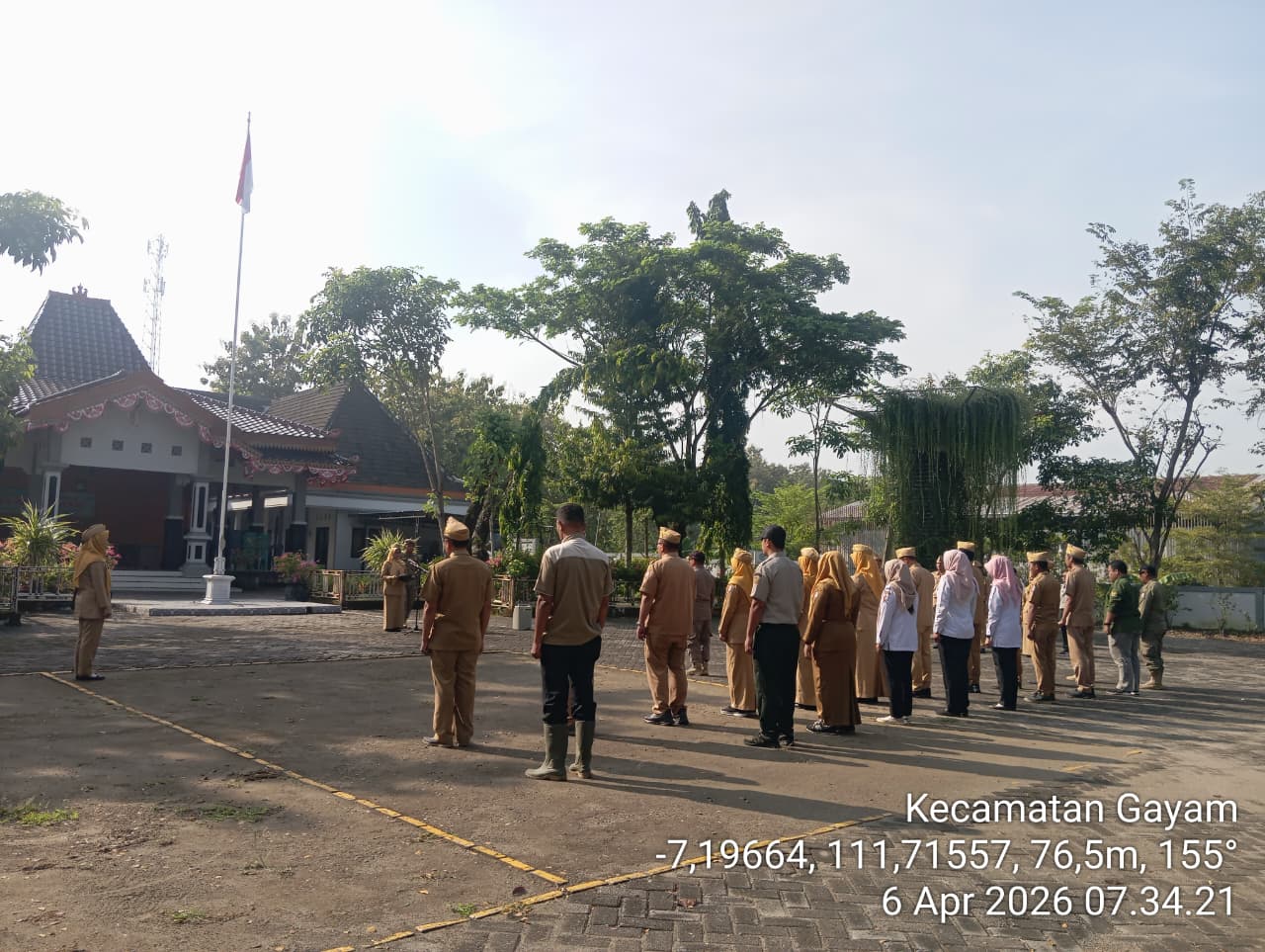 Apel Pagi Hari Senin 6 April 2026