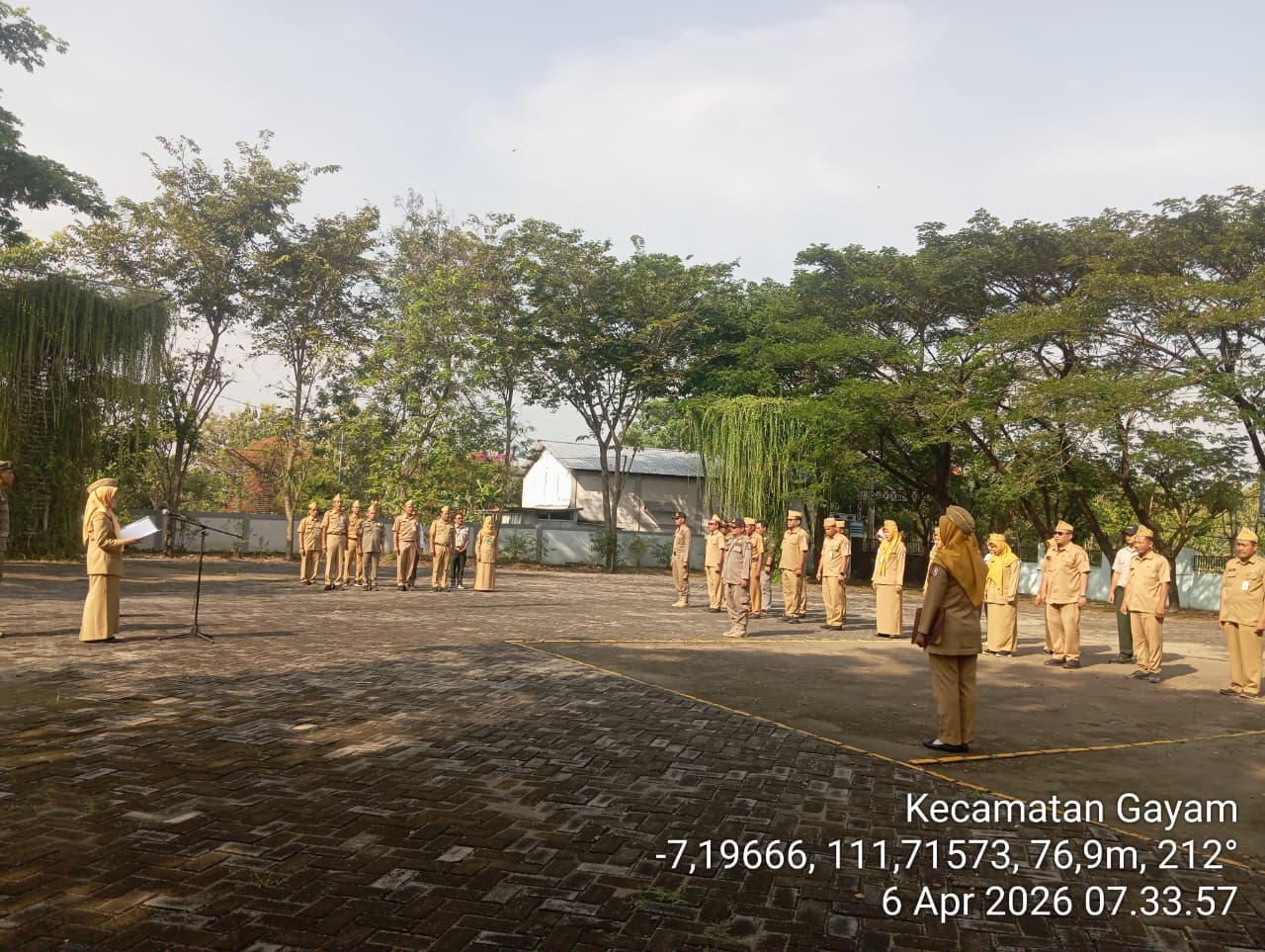 Apel Pagi Hari Senin 6 April 2026
