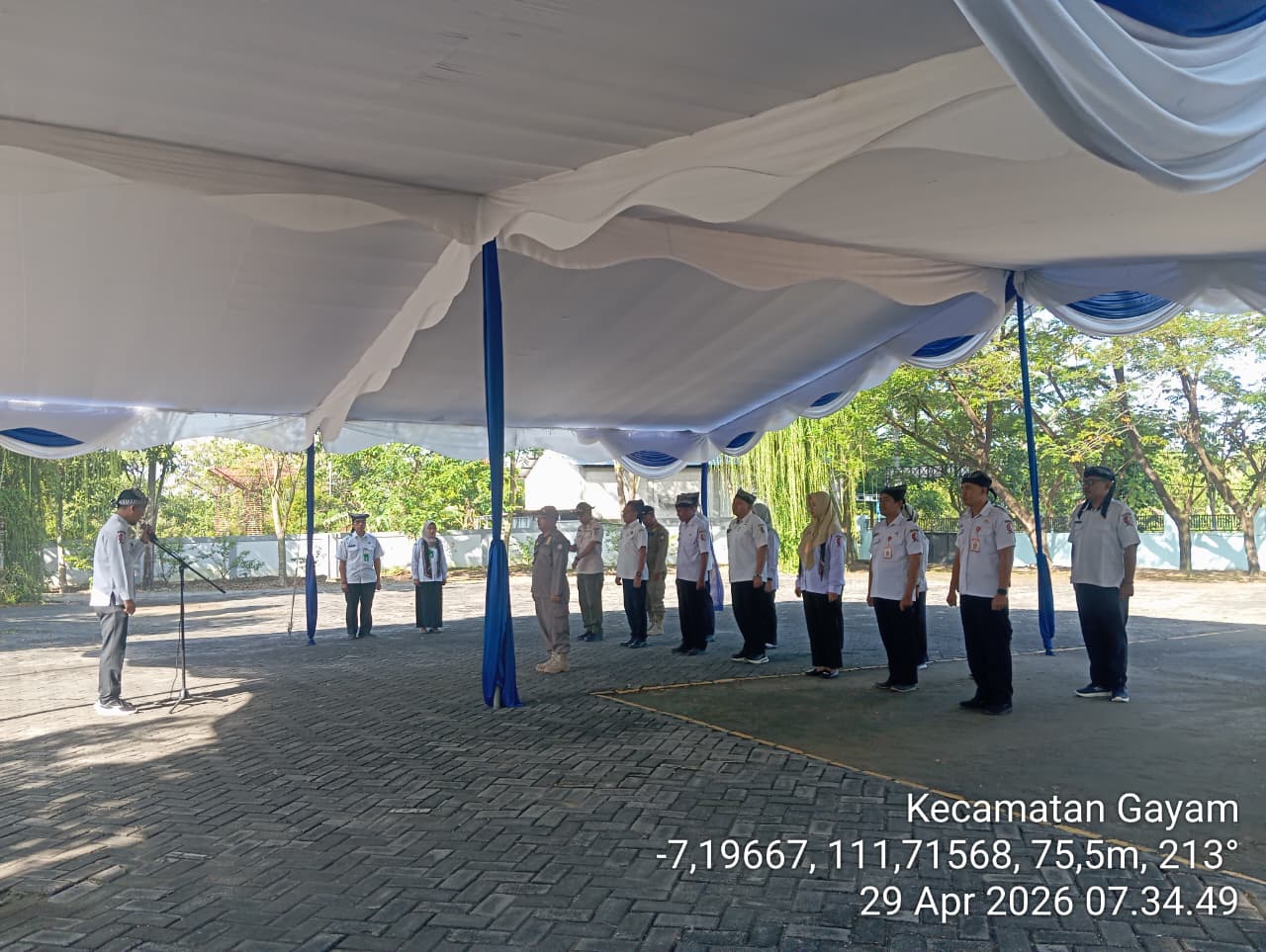 Apel Pagi Hari Rabu 29 April 2026