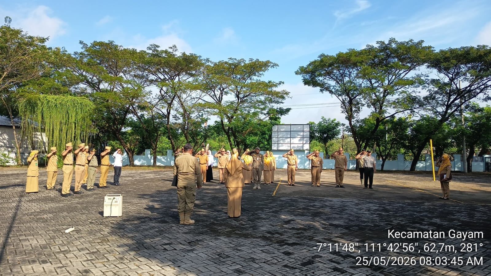 Apel Pagi Senin 25 Mei 2026
