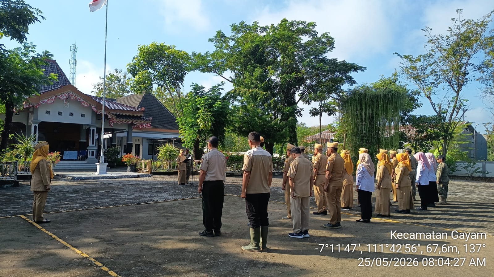 Apel Pagi Senin 25 Mei 2026