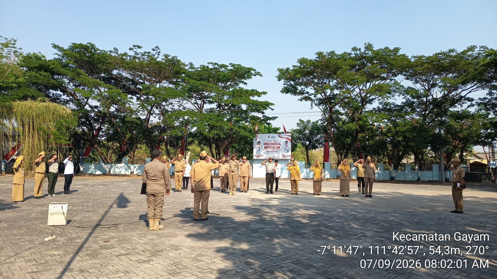 Apel Pagi Senin 7 September 2026
