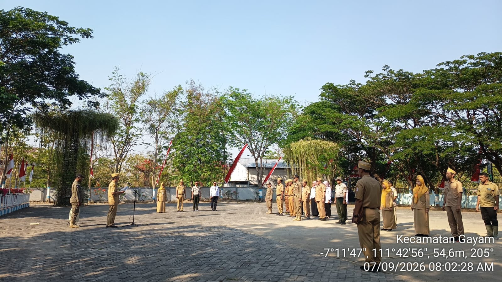 Apel Pagi Senin 7 September 2026