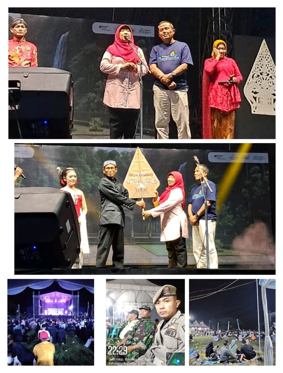 Pagelaran Ketoprak Lokal Desa Beged Dan Bonorejo Di Festival Banyu Urip.