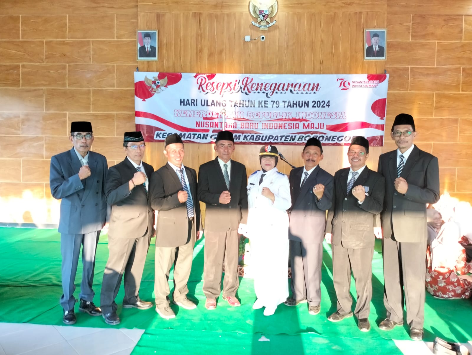 DIRGAHAYU RI KE-79<BR>Resepsi Kenegaraan HUT-RI 79 Kecamatan Gayam Tahun 2024